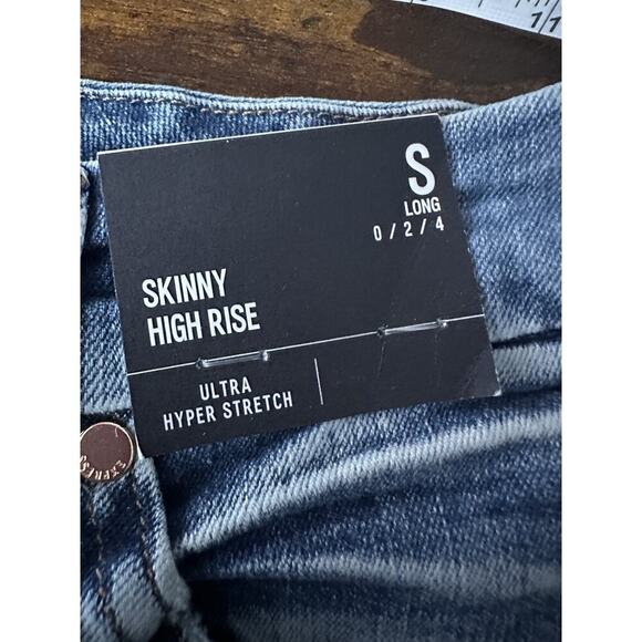 Express Flexx Jeans Womens Sz S 0, 2, 4 High Rise Skinny NWT MSRP $88 Stretchy - Picture 9 of 13